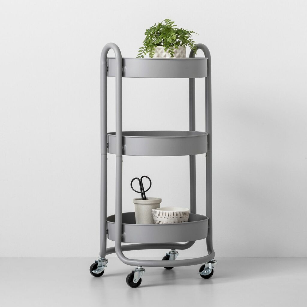 Round utility cart for houseplants at Target